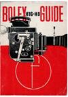 Bolex H 16 M manual. Camera Instructions.